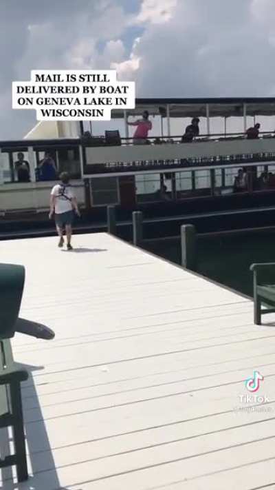 Mail Boat Jumpers gotta be fast or they will end up swimming