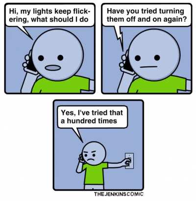 End users in a nutshell. (credit: u/theJenkinscomic)