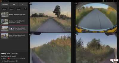 Tesla’s in-car viewer is fine. Reviewing footage on your computer isn’t.