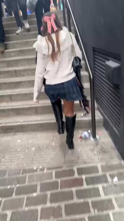 Short skirts and wind make me wonder if I’m too slutty