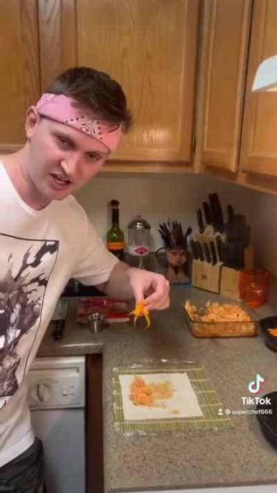 authentic chinese buffalo chicken egg rolls