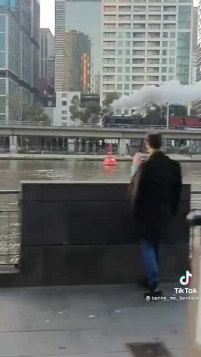 A taste of what Melbourne would have been like in the 1800s… LOUD!