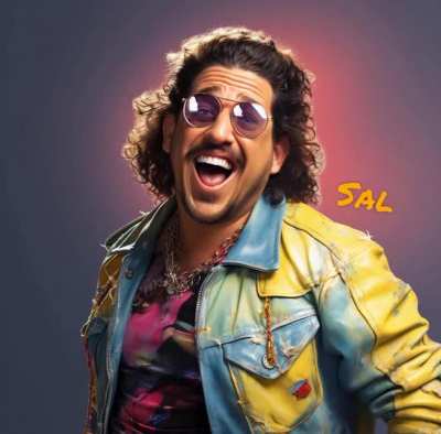 This is what Sal might sound like if he took singing seriously,,, ok maybe not, but it was still a fun project to work on this morning.
