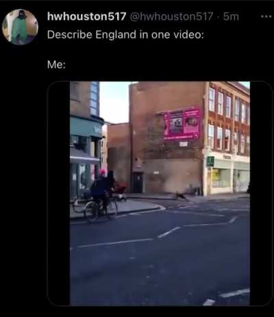 tis englind m8, innit?