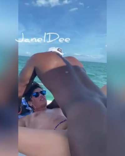 Hotwife takes it on a boat - NSFW