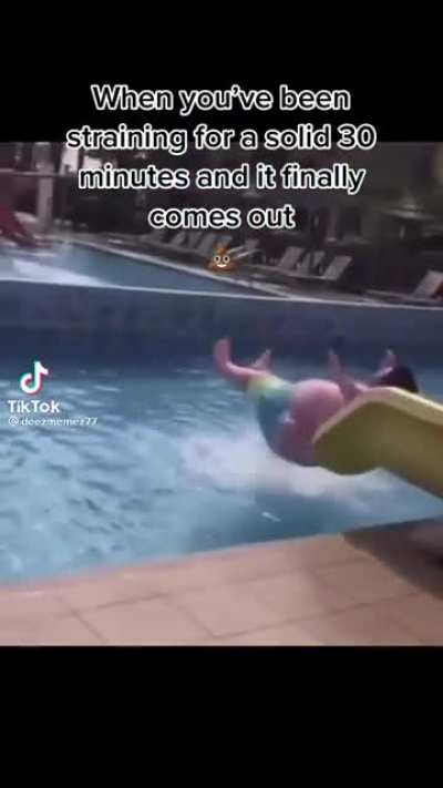 Watch the splash back
