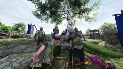“Ahem, the Dung covered peasant convention, is that way!” 👉