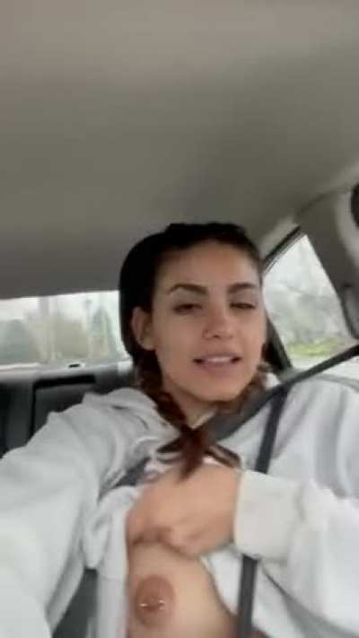 Post gym titty drop ;) (oc)