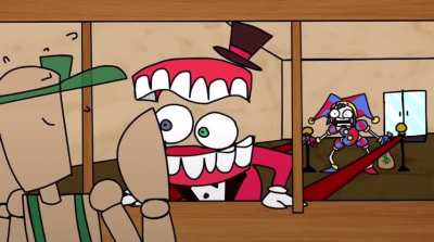 Keep up pomni, time to adventure into the safe!