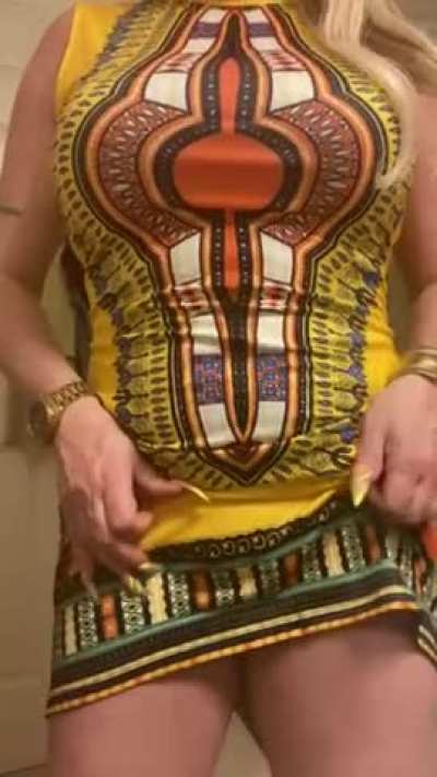 You going to keep staring? Or you going to show your father how to fill your slut mother?!
