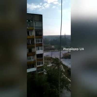 This is how Severodonetsk looks and sounds now. There was information that the Ukrainians had already entered the city center. Heavy fighting is going on in the city.