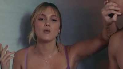 In the shower