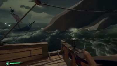 An alternate version of “Captain, look!!!”