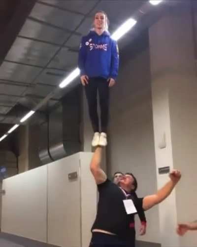 A very different kind of weightlifting!