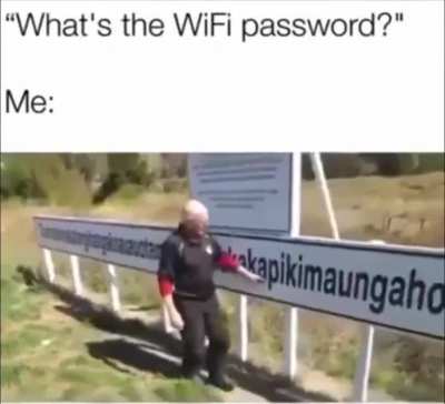 Пароль от WiFi