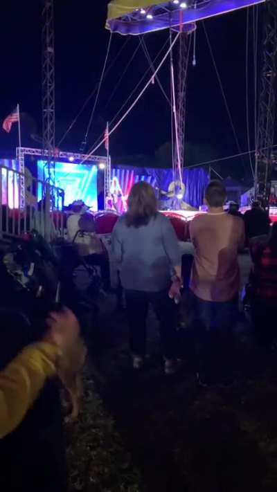 Our local fair uses some familiar music… and yes it’s the full version, vocals and everything.