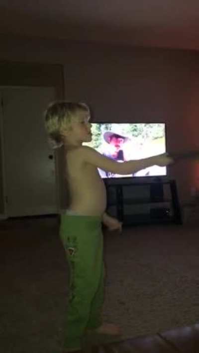 The karate kid (sound on)