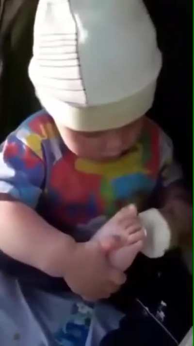 There must be an easier way to eat ice cream
