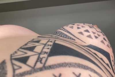 Slow-motion under boob titty drop