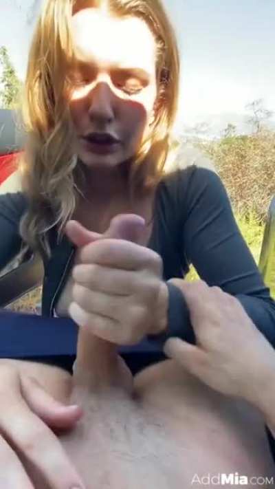 Mia Melano finishes the job & gets caught