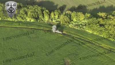 Compilation of strikes in Kursk region by Russian drone group “The Disgusting Eight”