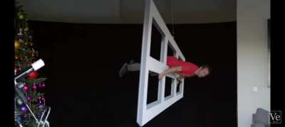 Ames Window illusion.