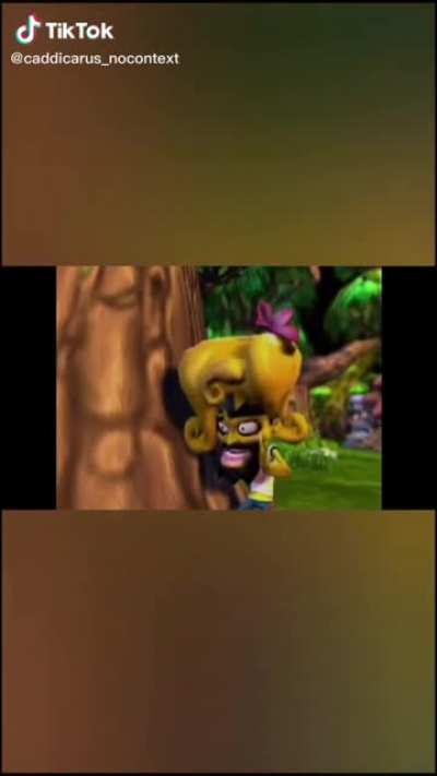 Crash bandicoot reaction scream