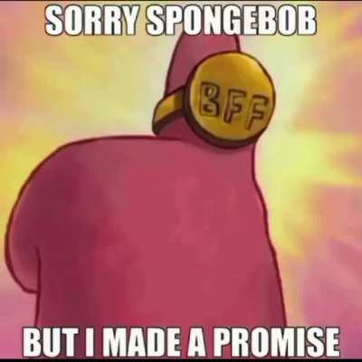 See ya later, sea sponge boy