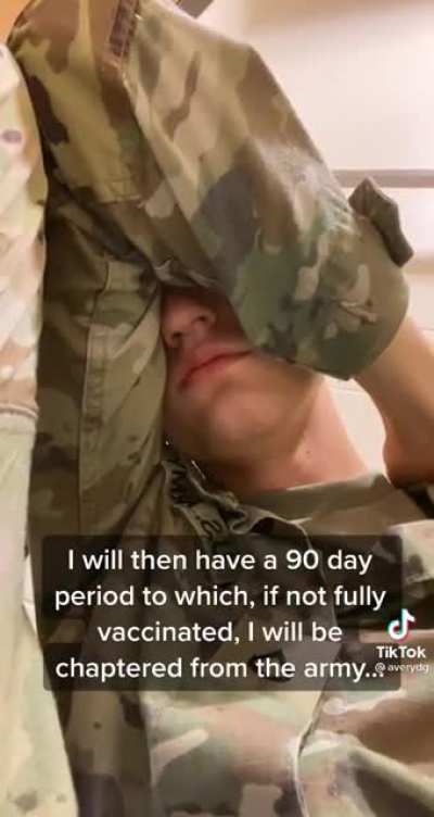 Boot calls themselves a hero for refusing a vaccine