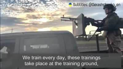 At only 19 years old Oksana Rubaniak is a Machine Gunner in the Ukrainian Army - here she tells her story...