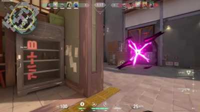 One tap in blindness