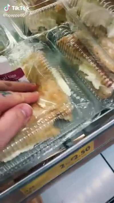 Imagine going to supermarkets just to destroy food