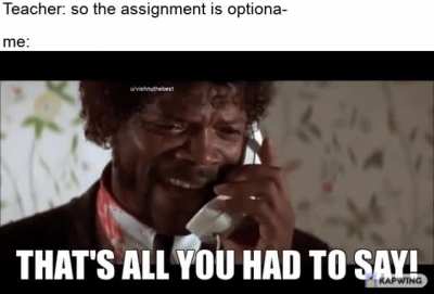 yep that was enough