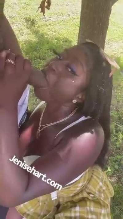 Head Demon outside of School