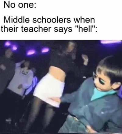 Welcome to the real world, kids