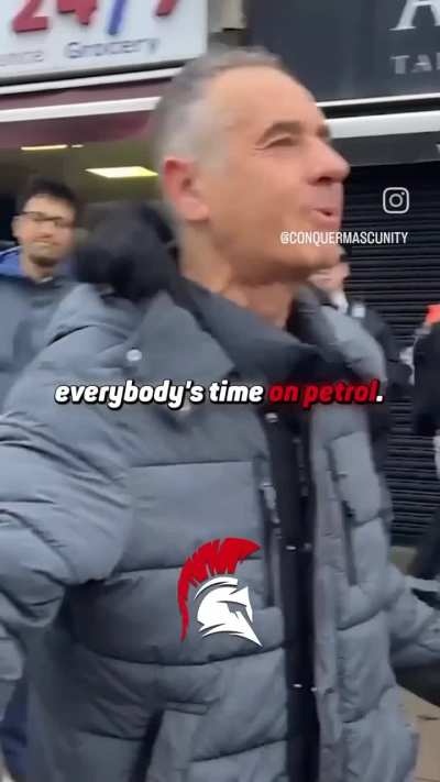Man had enough of 