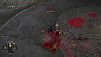 Gurranq battles the legendary Glaive Master Hodir