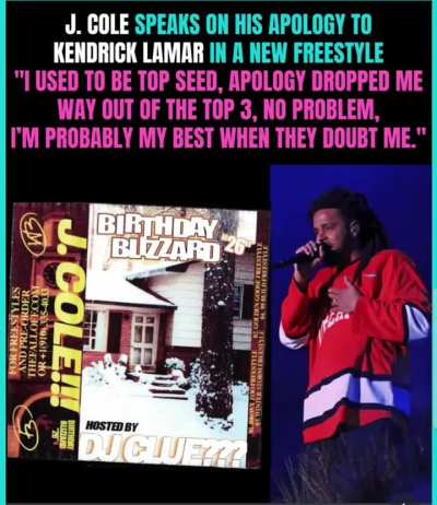 J Cole Come On… We Don’t Believe You, You Need More People