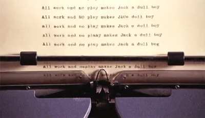 Dull boy.