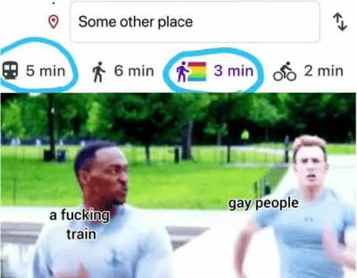 I'm fast as gay boi