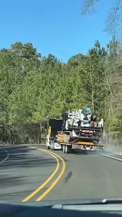 Should probably slow down for the corner
