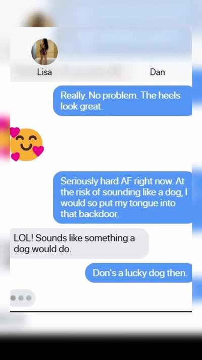 An accidental text message leads Lisa into cheating on her BF with his best bud. More than once. (Part One)