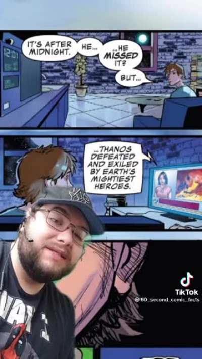 Thanos is kind of a dick.