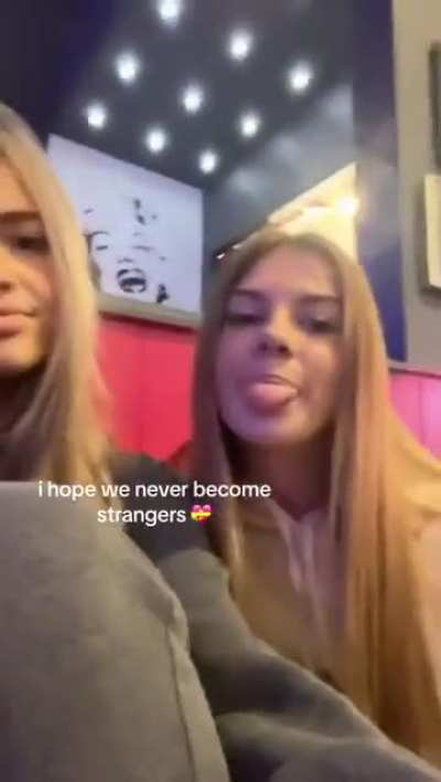 stranger's cleavage