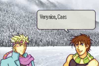 [Fanart] Ah yes, Battle Tendency, aka JoJo's Bizarre Adventure: Sacred (Aja) Stone