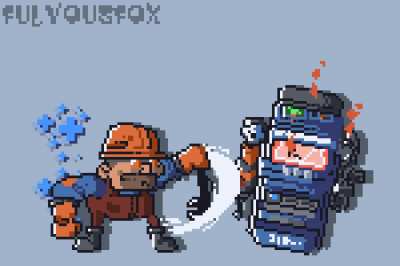 Engineer hard at work, the grind never ends. The cycle of the wrench-