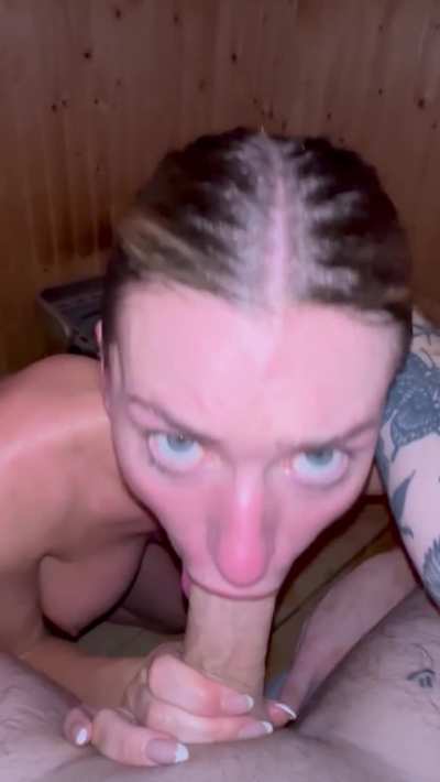 Every time his bully fucks my mouth I love it