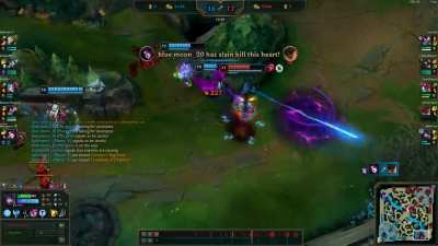 When your opponents don't know how aphelios works..
