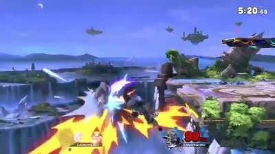 First post here is a ledge cancel dair + 0-death