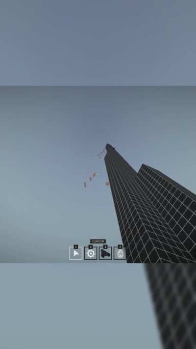 What happens if NPCs fall from 200 meters in my game with procedural damage simulation? 💀